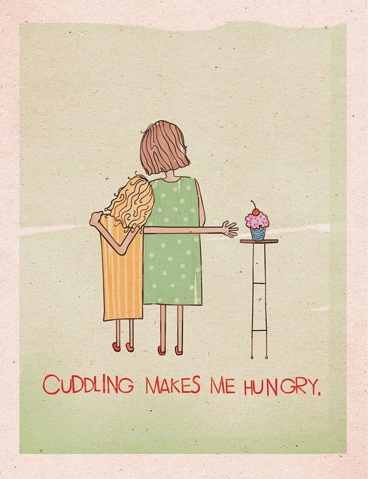 Детская ручная живопись иллюстрация мама Суперженщина классические настенные