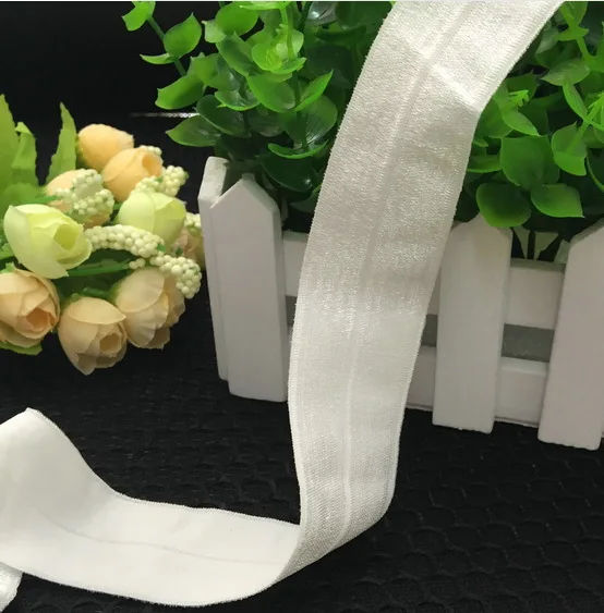 Эластичная ленточка с блестящим эффектом розового цвета для отделки одежды, высокого качества, Close Accessory DIY, 30 ярдов, ширина 3 см.