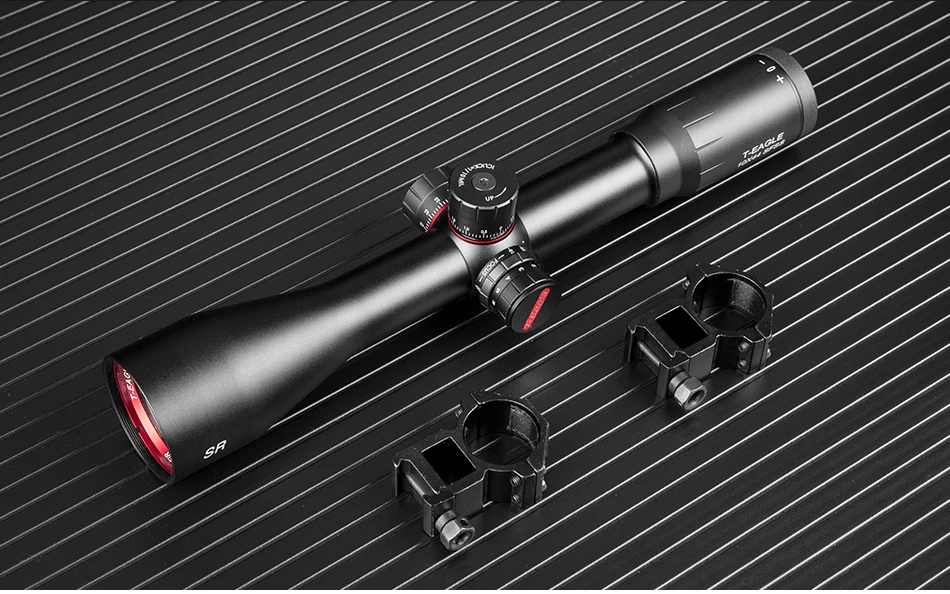 Тактический SR 10X44 SF охотничьи длинные винтовки Снайперский прицел пневматическая винтовка оптика Красный точка крест прибор ночного видения для освещения стрельбы