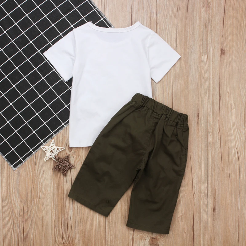 Новинка лета 2018 одежда для маленьких девочек модный костюм с изображением бровей