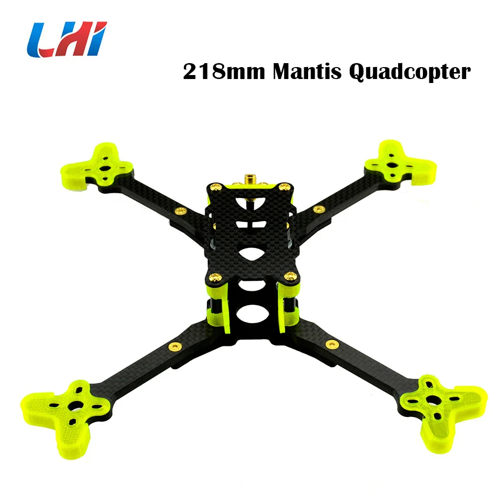 LHI 218 мм Mantis Квадрокоптер карбоновая Рамка комплект 5 толщина руки для DIY RC FPV