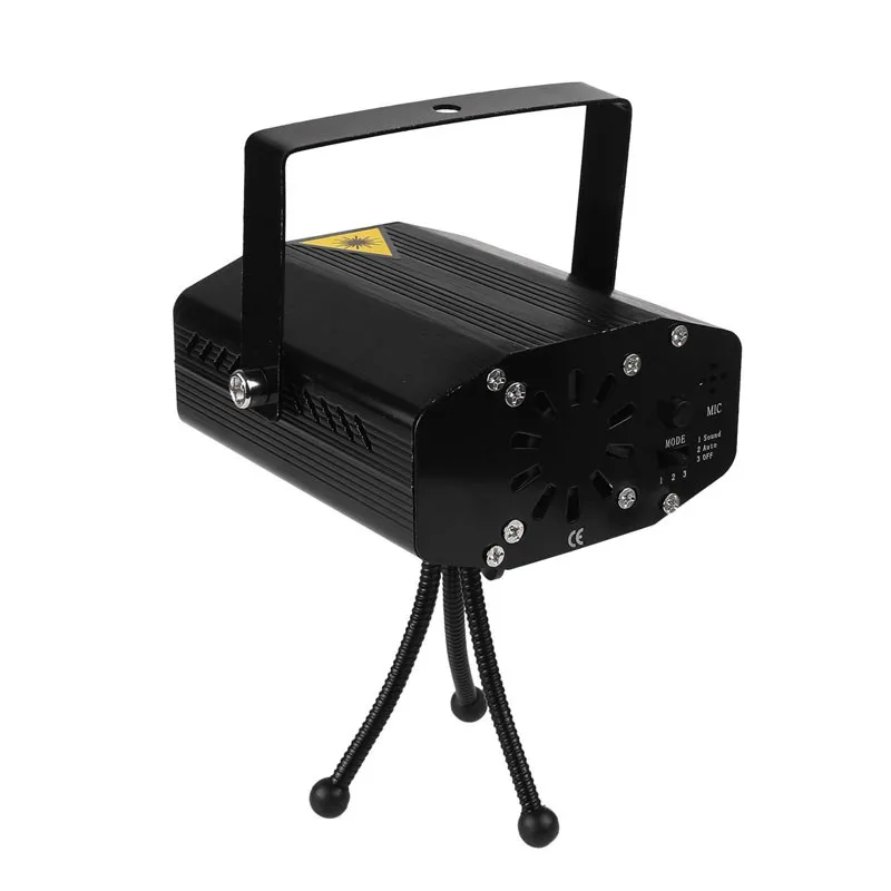 Миниатюрный лазерный светильник 150 мВт для дискотеки сценический вечеринки