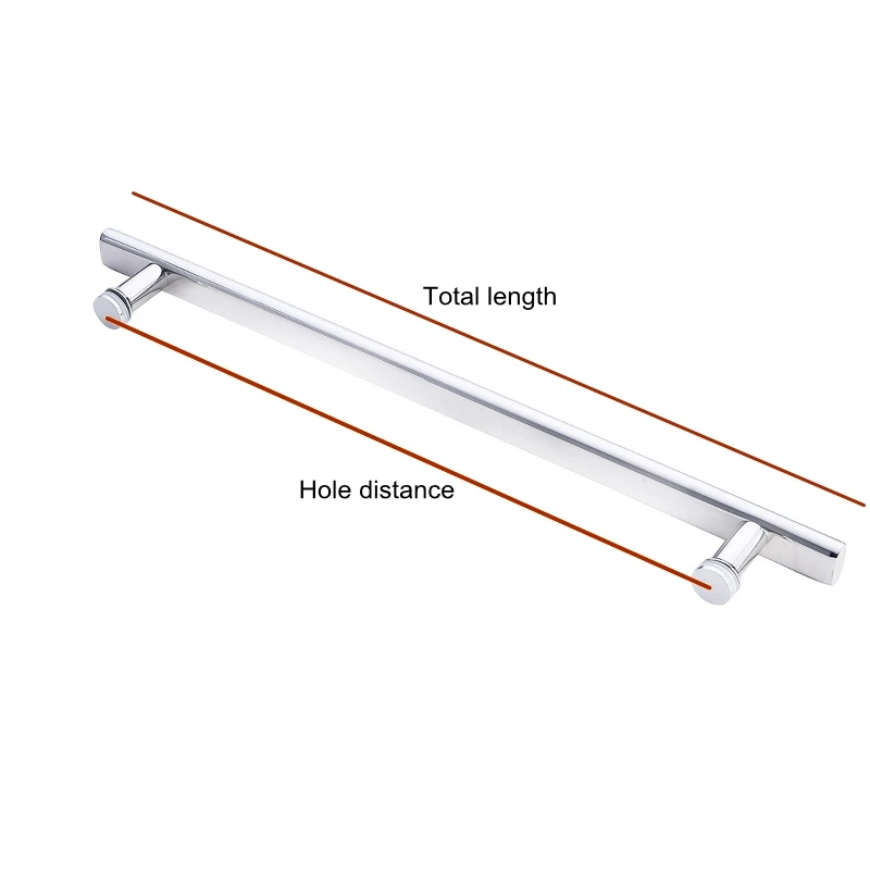 Ручка для стеклянной двери душа односторонняя душевая раздвижная дверная ручка
