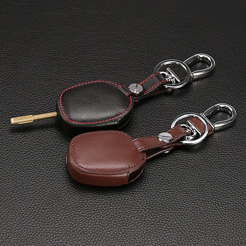 Набор наклеек из натуральной кожи для ключа автомобиля защитные аксессуары ford