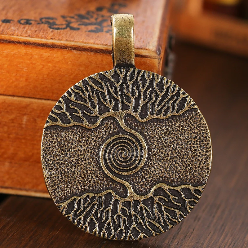 Норвежский миф Дерево жизни амулет языческая подвеска ювелирные