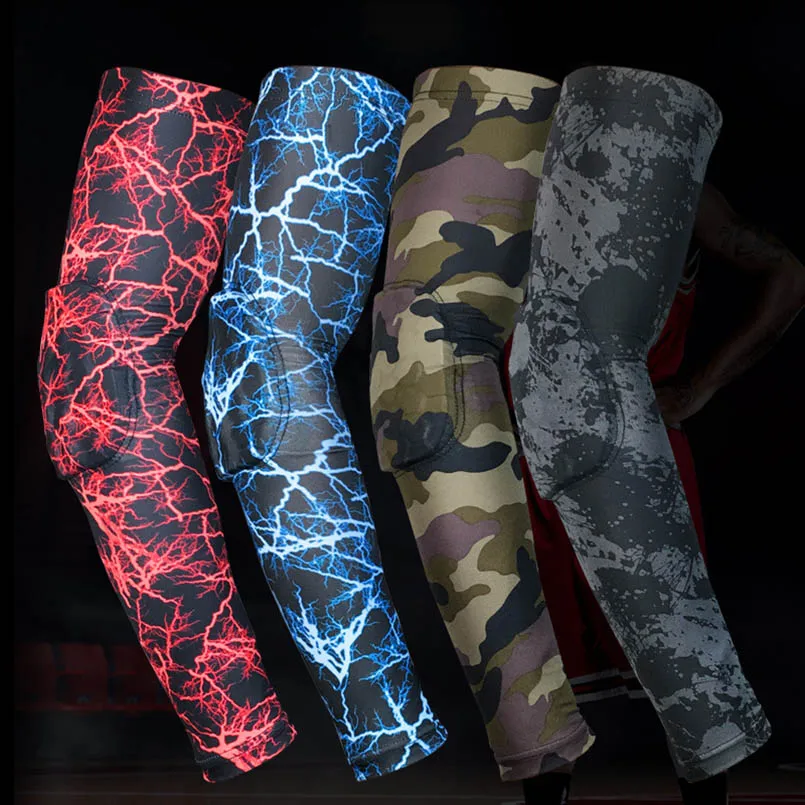 1 шт. Локоть Поддержка дышащий эластичный Анти столкновение локоть сустава рукав