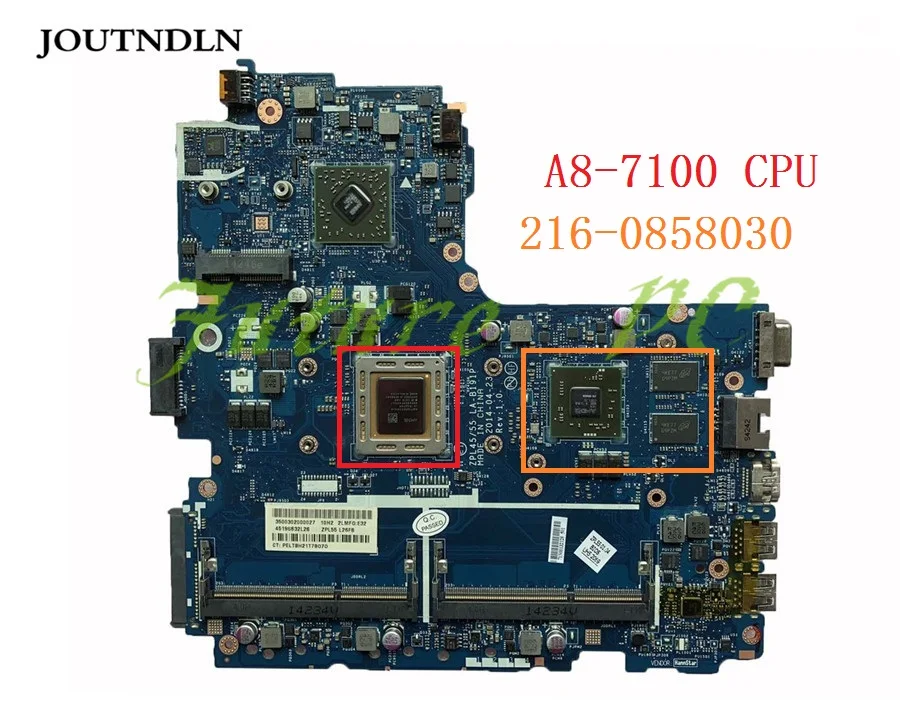 JOUTNDLN для HP 445 G2 455 Материнская плата ноутбука 773078 501 001 LA B191P W/A8 7100 CPU и 216 0858030 GPU