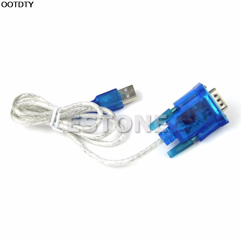 1 шт. Новый USB к RS232 последовательный порт 9 Pin DB9 Кабель COM адаптер конвертер| |