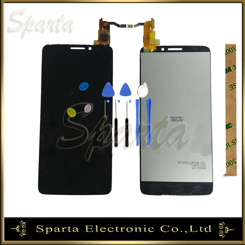 Сенсорный экран для Alcatel One touch Idol X OT 6040 6040A 6040D 6040X OT6040 ЖК-дисплей с сенсорным экраном в сборе