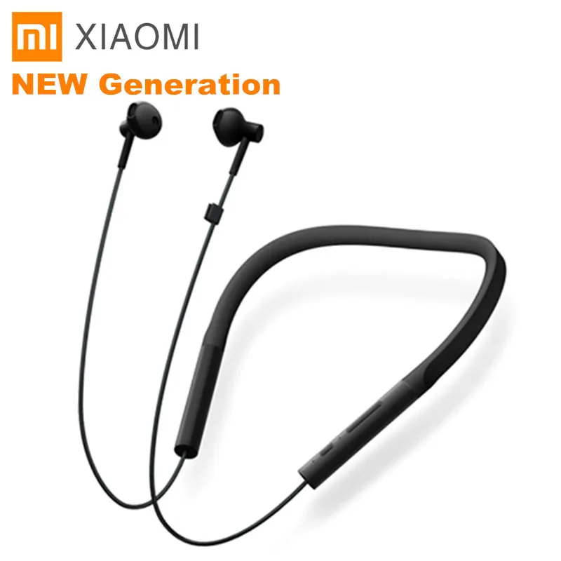 Беспроводные Bluetooth наушники Xiaomi Necklace с микрофоном и встроенным управлением