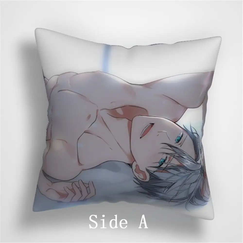 Yuri on Ice Victor Nikiforov Katsuki Anime двусторонний Наволочка Чехол для подушки