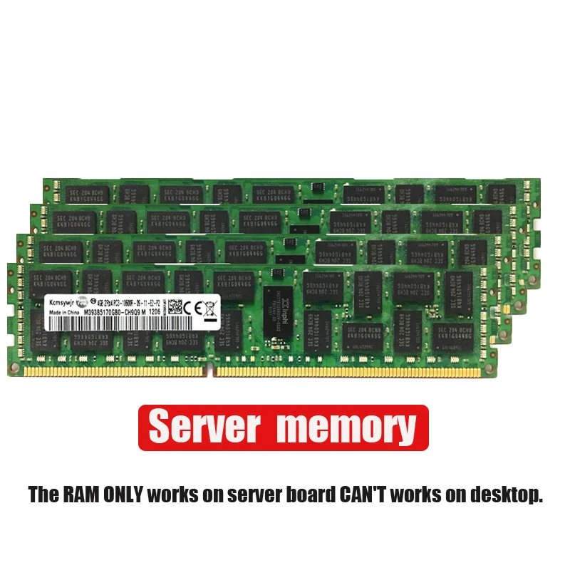 Серверная оперативная память для ПК 4 ГБ 8 16 DDR3 2RX4 12800R 14900R ECC REG 1600 МГц 1866 1333