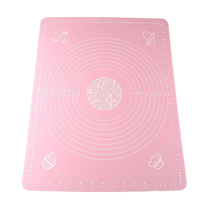Pink Aomily силиконовая форма для пирожных коврик для торта тесто вкладыш подстилка для выпечки лист выпечки Посуда для выпечки выпечка торта ко дню рождения кухонные инструменты - Цвет: Pink