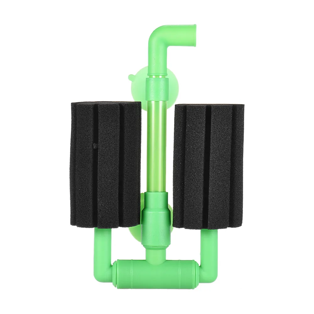 Бесшумный аквариум с 2 головками Биохимический губчатый фильтр для воды