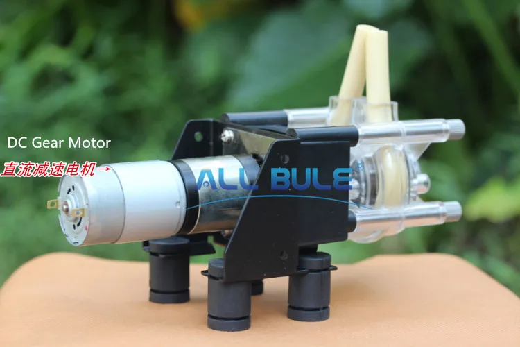 Перистальтический насос с большим потоком вакуумный дозирующий мотором