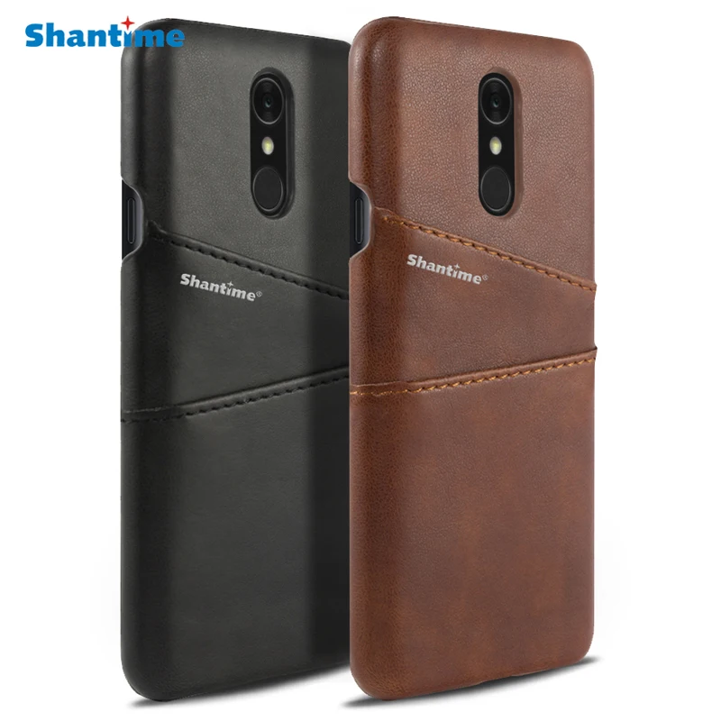 Роскошный чехол бумажник из искусственной кожи для LG Q7 телефона Stylo 4 Q со стилусом
