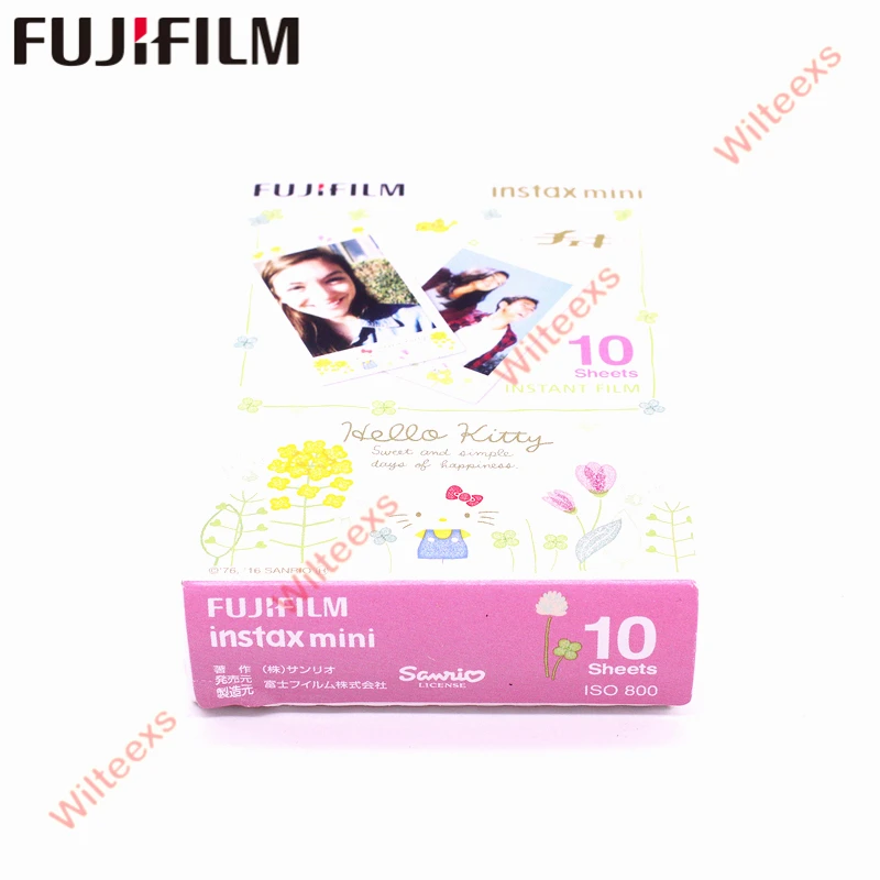 Оригинальная пленка Fujifilm Fuji Instax Mini 8 &quotХеллоу Китти&quot 10 листов для мини 11 7 9 лет 50s
