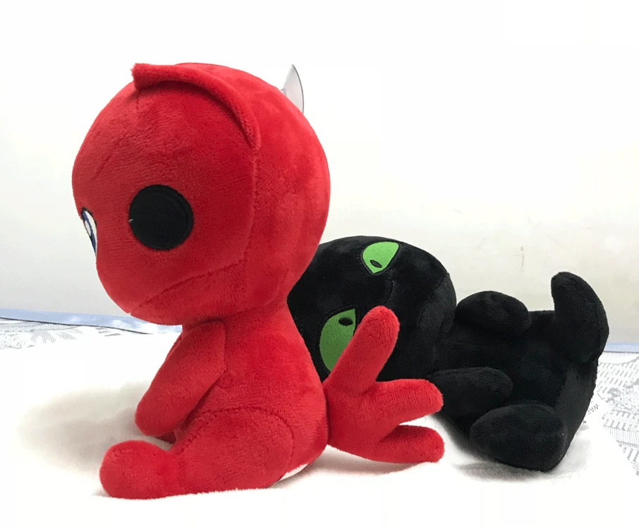 20 см Божья коровка кошка плагг& Тикки Нуар плюшевая игрушка плюшевая подвеска зажим Брелок Леди Баг Адриен маринетт плюшевые игрушки кукла