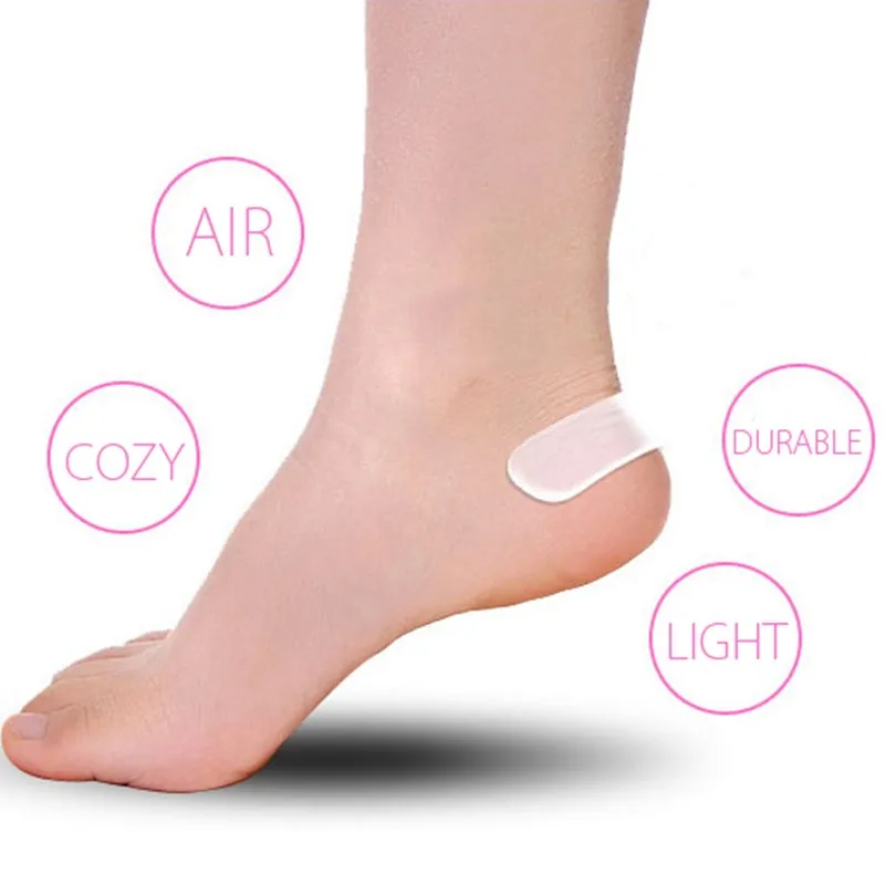 Силиконовые гелевые стельки для пятки 4 шт. обувь ухода за ногами ортопедические