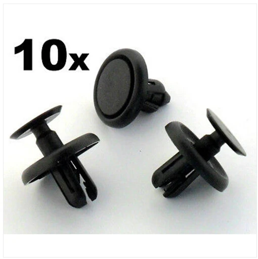 

10x For Lexus & Toyota Plastic Clips for Engine Bay Covers & Shields (7mm Hole)