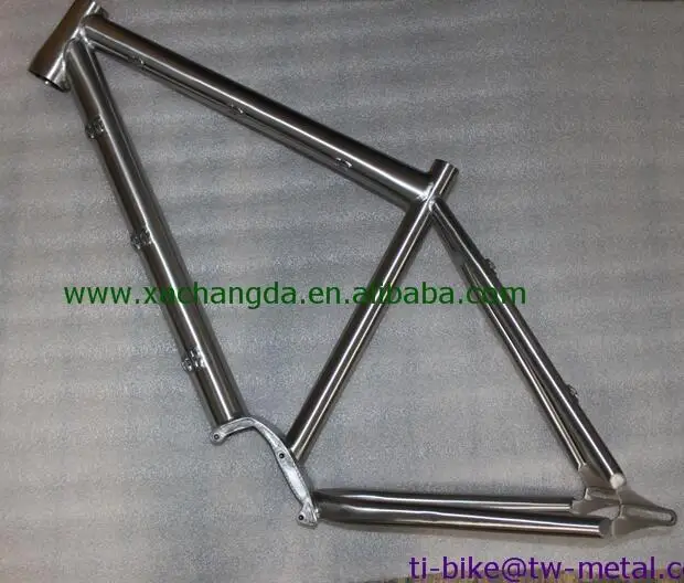 Титановая рама MTB для велосипеда с шестеренчатой коробкой недорогая из титана