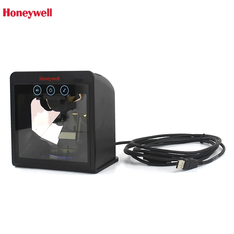 Используется, Honeywell Solaris 7820 всенаправленный вертикальный мини-слот лазерный сканер с usb-кабелем(не полный