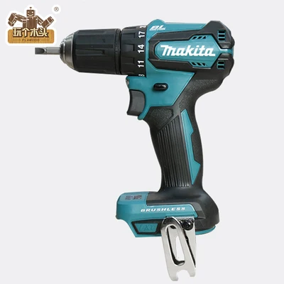 Chocolate Электрическая дрель Makita 18 в, DDF483Z перезаряжаемая безщеточная отвертка 18 в, электрическая дрель XPT(без батарей и зарядных устройств - Цвет: Chocolate
