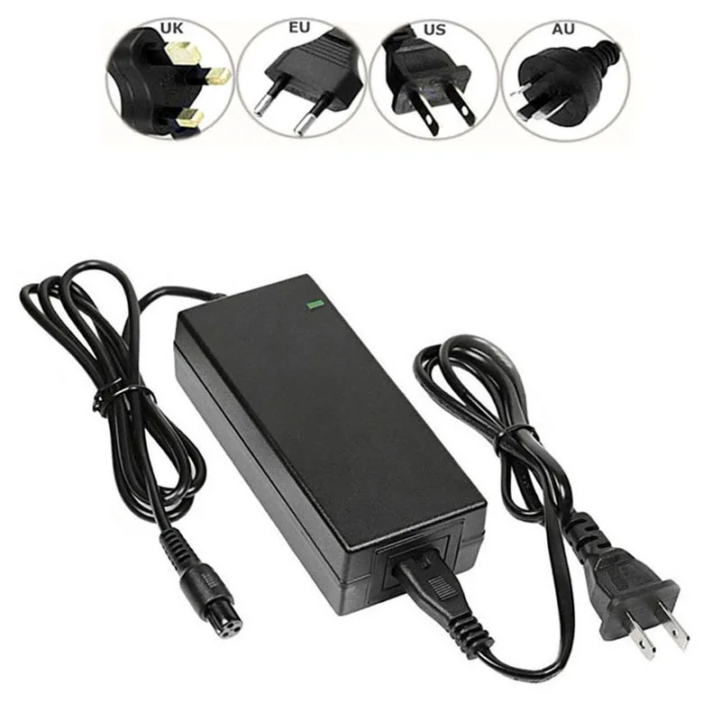 Новый 42 вольт зарядное устройство для бритва электрический скутер V 2A|Адаптеры