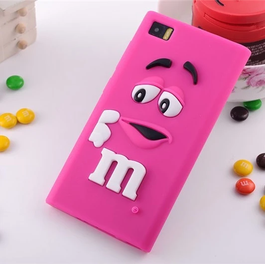 M beans Rose Для Fundas huawei P8 Lite P8lite чехол милый 3D мультяшный Минни девочка кошка Мягкий силиконовый чехол задняя крышка Capas Para Для huawei P8 Lite - Цвет: M beans Rose