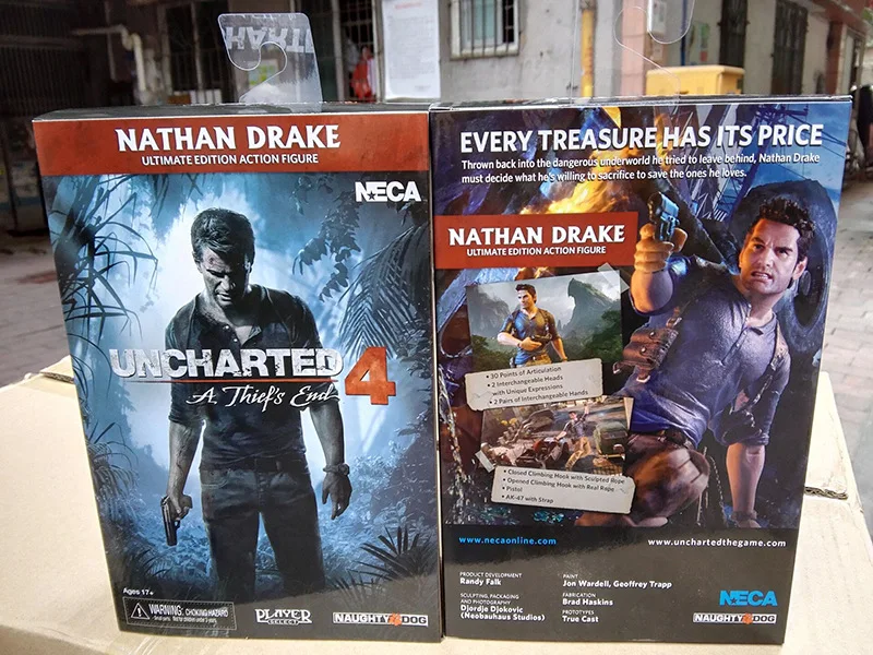 NECA Uncharted 4 A thief's end NATHAN DRAKE Ultimate Edition ПВХ фигурка Коллекционная модель игрушки 7