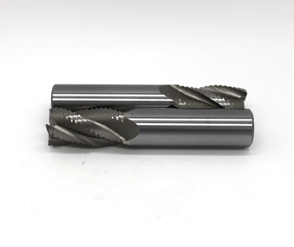 3 шт. Концевая фреза из быстрорежущей стали с 4 канавками и диаметром лезвия 20 мм