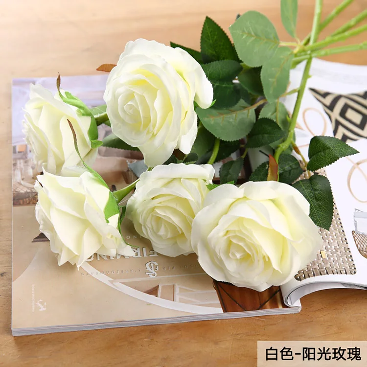 12 CHENCHENG, 11 шт./лот, искусственные цветы для украшения дома, вечерние, свадебные, подарок, Осенний Декор - Цвет: 12
