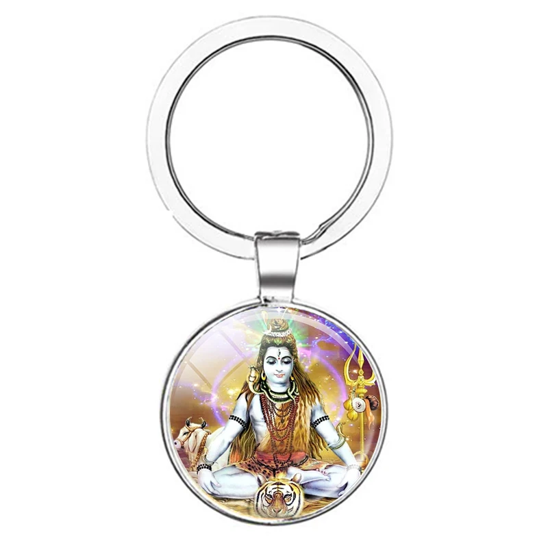 Танцевальный Шива инкрустирование ювелирных изделий стеклянный кабошон