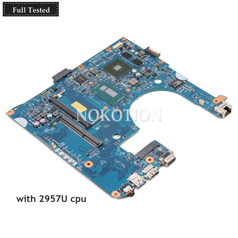 NOKOTION NBMK211002 NB. MK211.002 для Acer ASPIRE E1 432 материнская плата ноутбука 48.4YP21. 031 2957U CPU 820M GPU