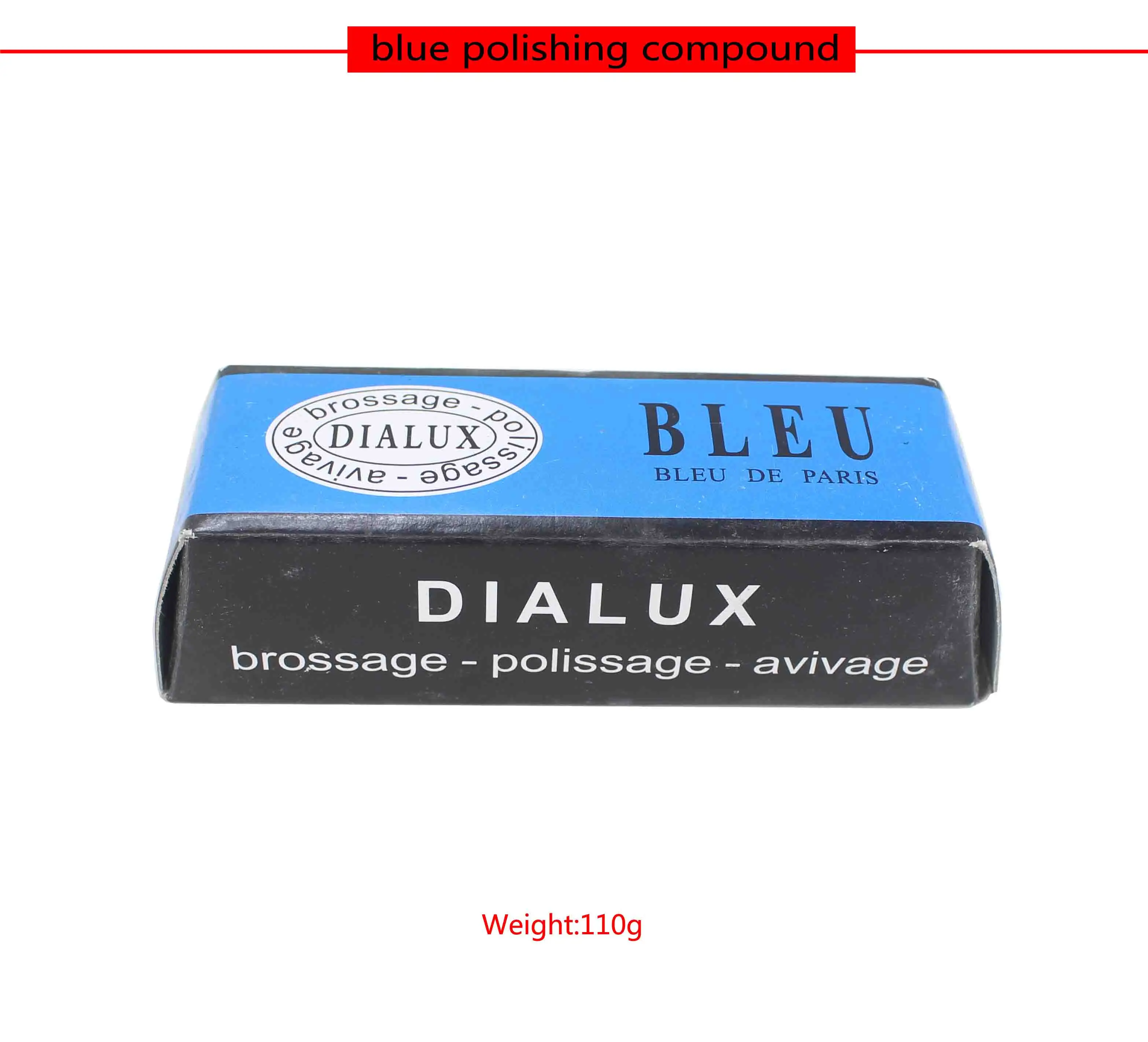 Красный DIALUX ROUGE JEWELERS Румяна Полировка Соединение для золота и ILVER, румяна Бар Полировка Воск соединение Франция - Цвет: blue