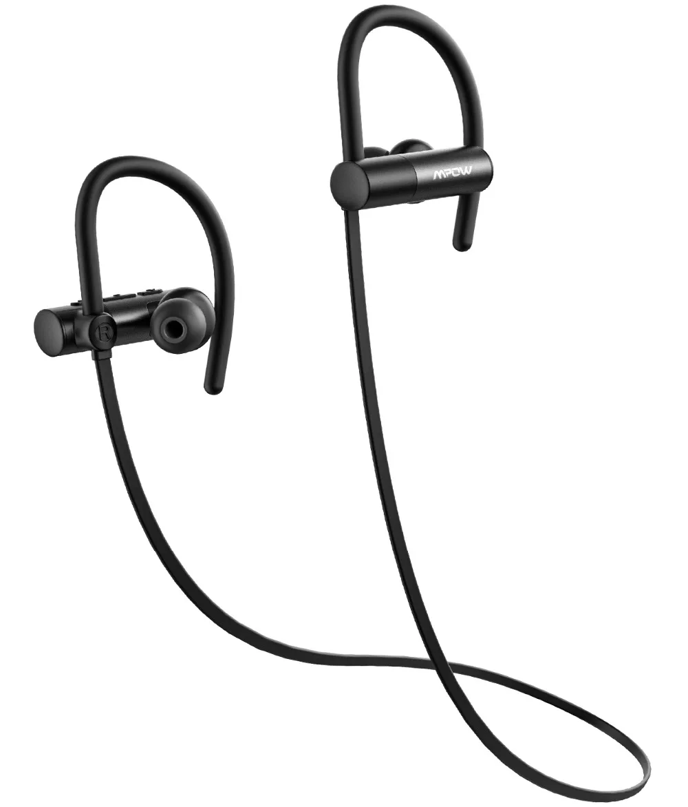 Mpow D4 IPX6 водонепроницаемые беспроводные наушники Bluetooth 4,1 Спортивная гарнитура 8H время воспроизведения HD звук для телефонов бег ходьба Jog