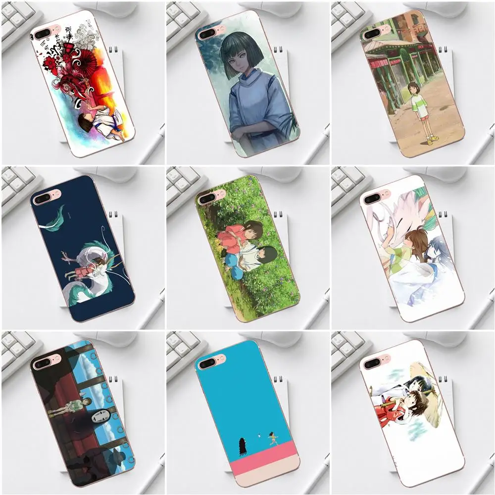 Qdowpz Haku Spirited Away Studio Ghibli для Galaxy Alpha Core Prime Note 4 5 8 S3 S4 S5 S6 S7 S8 S9 mini edge Plus|Бамперы| |