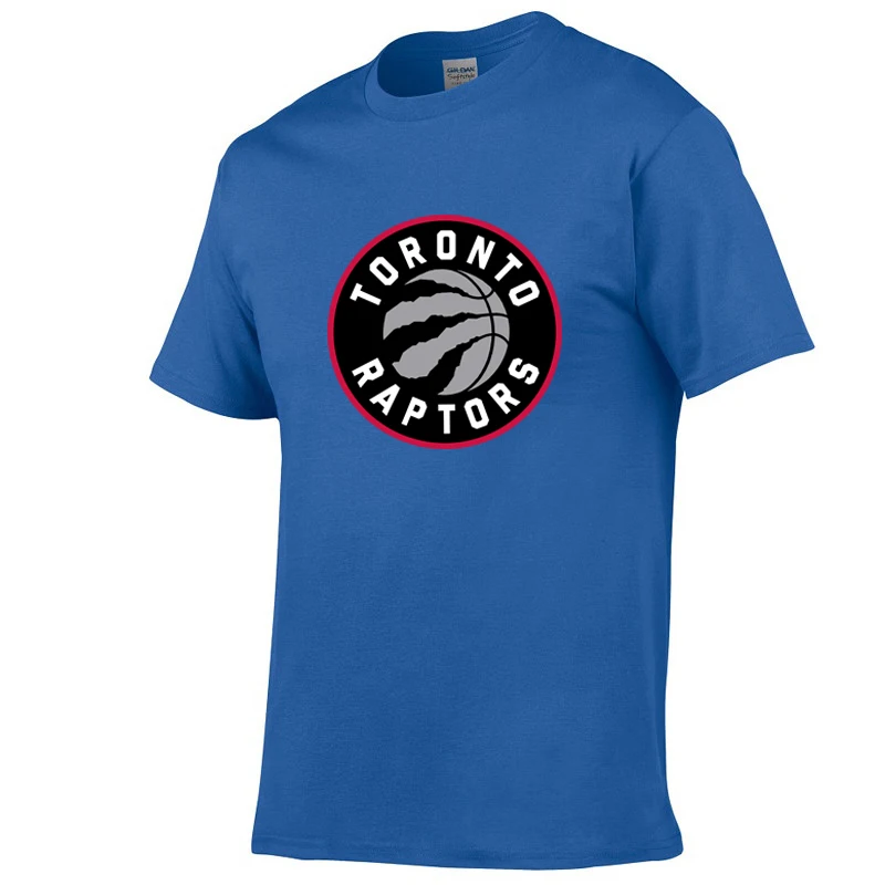 Blue Raptors Jersey Футболка Мужская/Женская летняя Модная брендовая Повседневная футболка Toronto Leonard Топ Футболка мужская Harajuku забавная футболка - Цвет: Blue