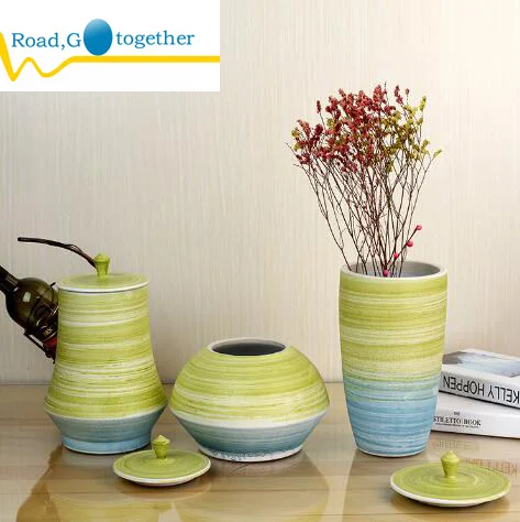 Фото Simple creative Home Furnishing ornaments combination handmade decorative ceramic pot Дом и сад Simple creative Home Furnishing ornaments combination handmade decorative ceramic pot Дом и сад