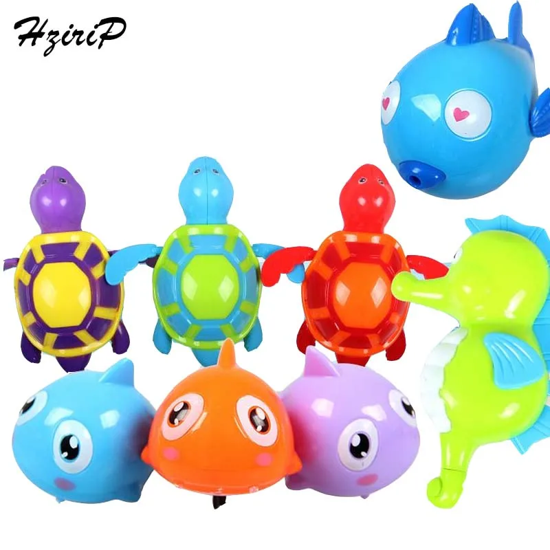 Новые детские игрушки для купания маленькие животные Черепашки гиппокамп