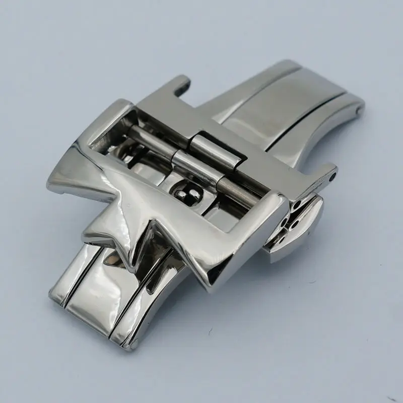 Женский браслет из нержавеющей стали 316L с двойным открытием|clasp purse|steel claspsteel players |