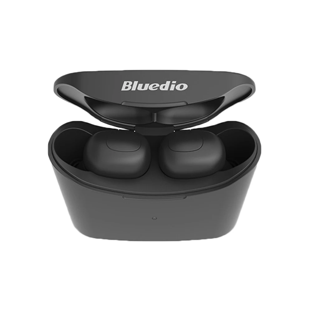 Bluedio Mini Bluetooth 5 0 спортивные наушники настоящие Беспроводные с зарядным боксом HSJ-19