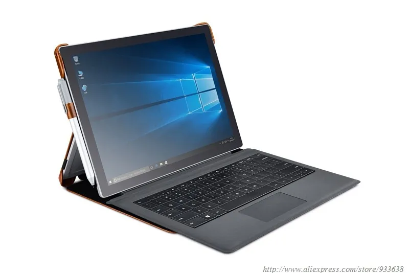 Для microsoft Surface Pro 5 сумка чехол ICARER Новая мода рукав масло воск винтажный держатель для карт из натуральной кожи чехол для Surface Pro 4