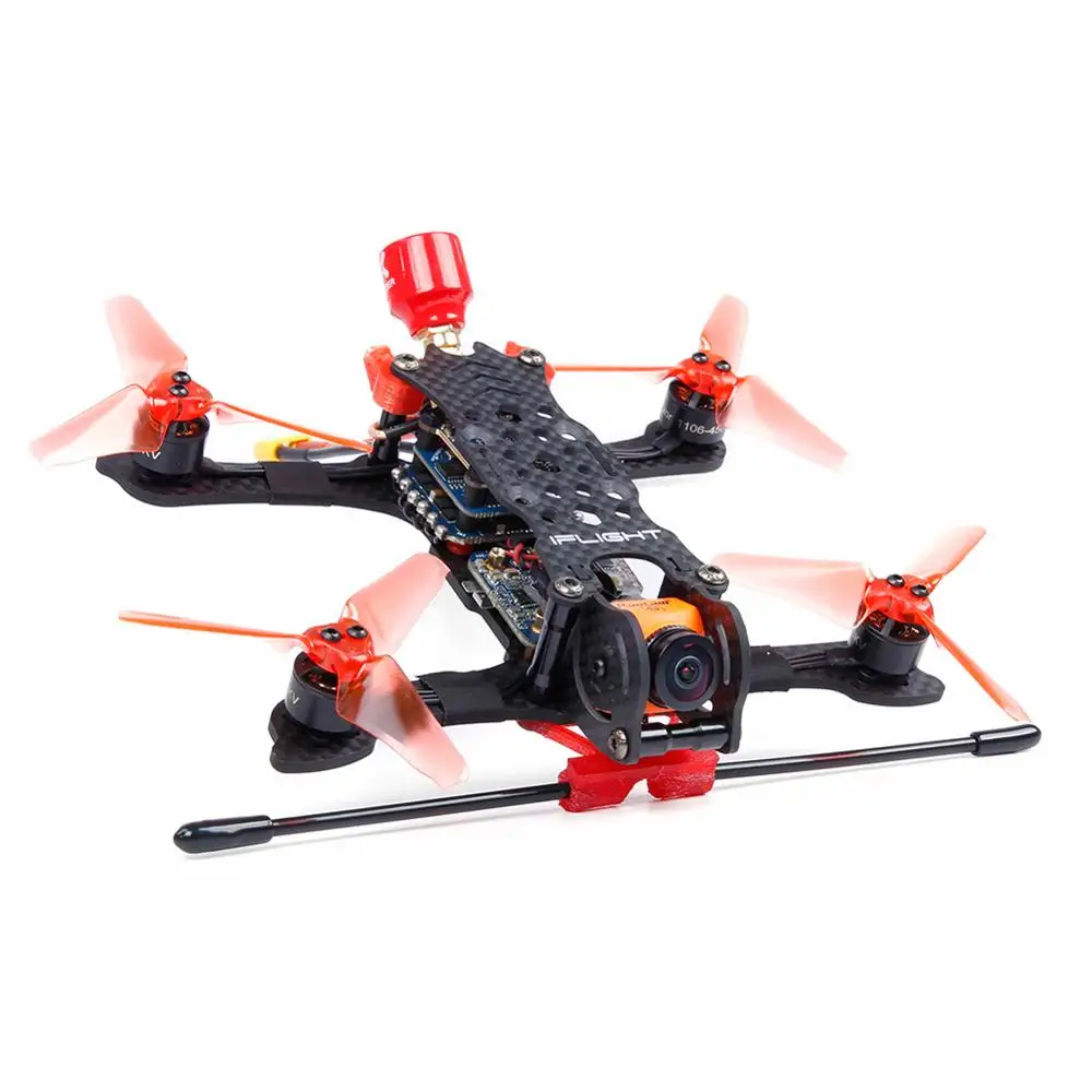 IFlight IH3 V2 3 дюйма 142 мм FPV аэрофотосъемка БНФ Дрон с мотором 1106 4500кв мотор/EMAX 3024
