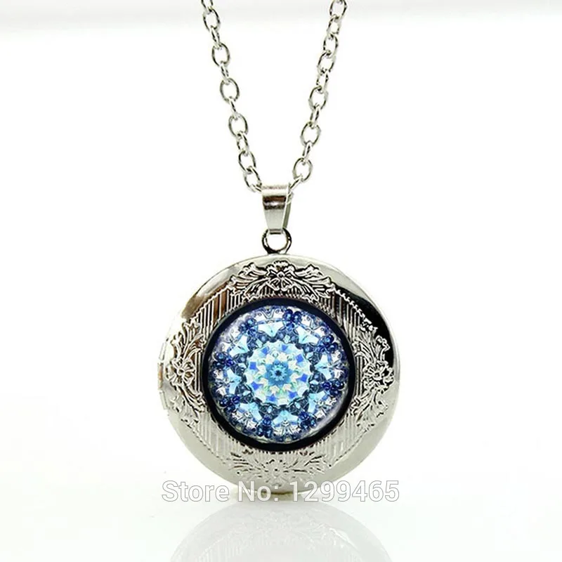 2017 реальное колье брикет стеклянный кабошон Йога медитация кулоны N294 | Украшения