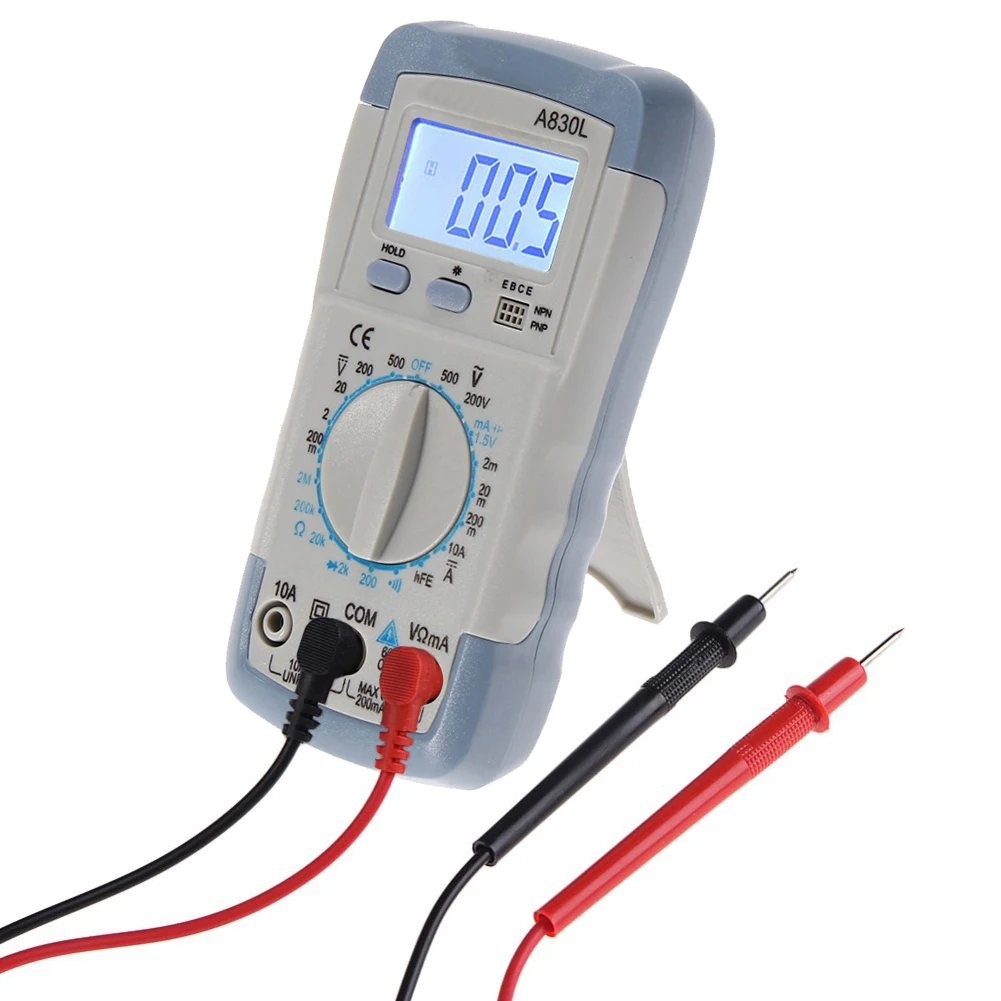 Мульти тестер DC Вольтметр F500mA/250 В ЖК дисплей Цифровой мультиметр