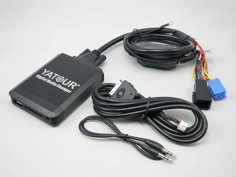 Зарядное устройство Yatour для iPod iPhone USB SD AUX цифровой медиаадаптер 8 контактного VW Audi