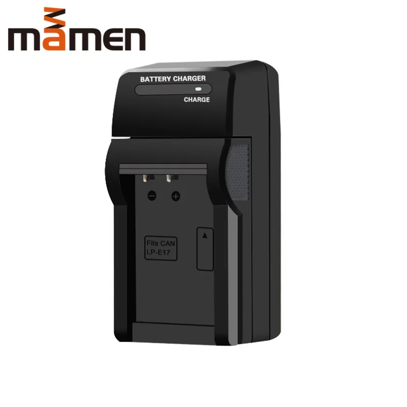Single Charger Mamen Перезаряжаемые LP-E17 LPE17 цифровой Камера литий Батарея Зарядное устройство для цифровой однообъективной зеркальной камеры Canon EOS M3 M5 M6 200D T6I T6S 750D 760D 77D X8I - Цвет: Single Charger