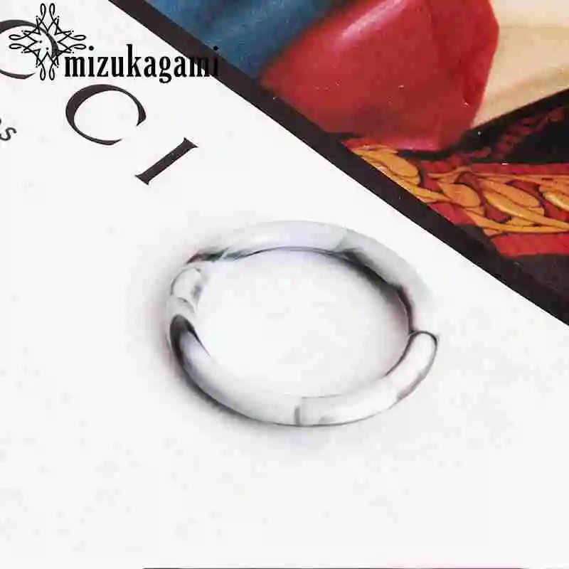 3 Уксусная кислота Смола Сердце Круг Кольцо талисманы 10 шт./лот DIY Мода падение кисточкой изготовление сережек аксессуары - Цвет: 3
