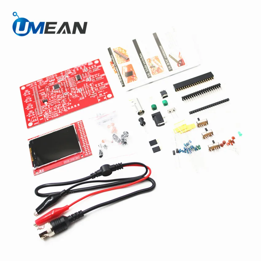 2,4 дюймовый цифровой осциллограф TFT DSO собранный комплект DSO138 DIY обучения припаянные части STM32 тестер